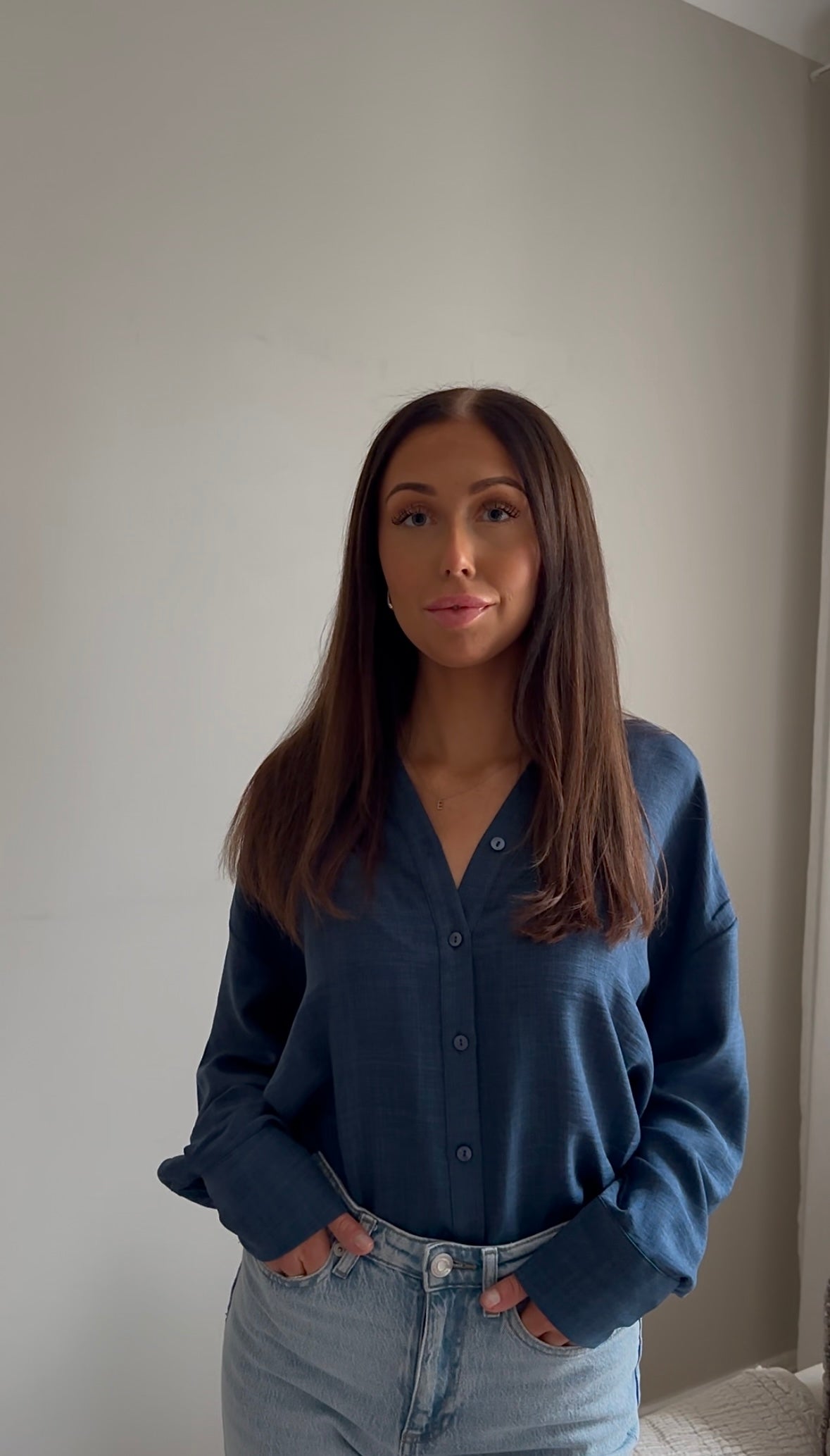 VMMELANEY Shirt - Navy Blazer